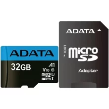 کارت حافظه micro SD ای دیتا مدل Premier-V10 R100 با ظرفیت 32 گیگابایت، کلاس 10 UHS-i