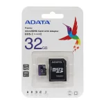 کارت حافظه micro SD ای دیتا مدل Premier-V10 R80 با ظرفیت 32 گیگابایت، کلاس 10 UHS-i